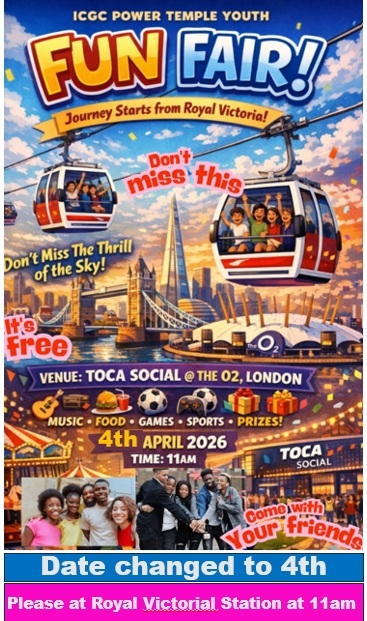 ICGC YOUTH CHURCH ACTIVITIES